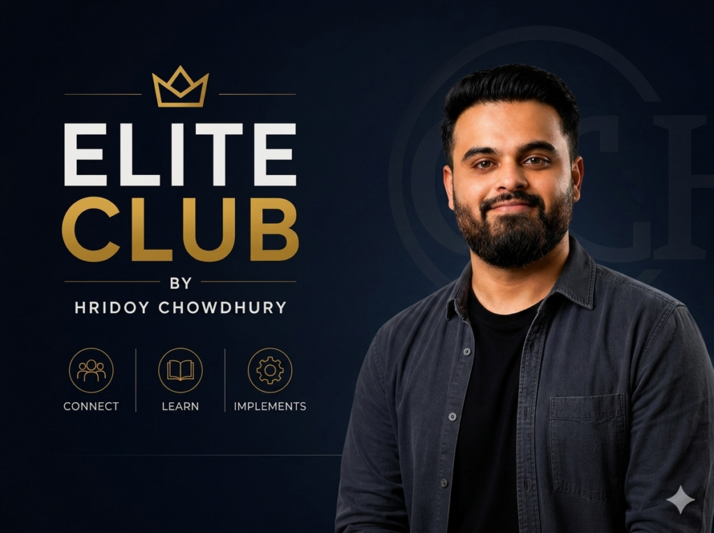 Elite Club membership by Hridoy Chowdhury