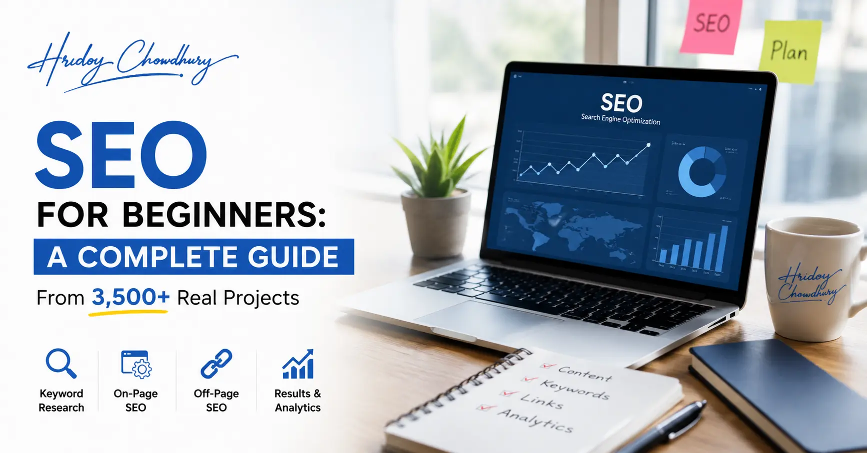 SEO for beginners guide explaining search engine optimization basics